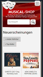 Mobile Screenshot of musical-shop.de